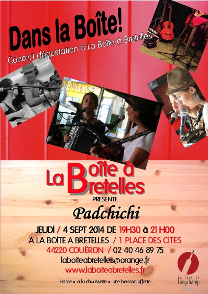 concert dans la boite Padchichi concert dans la boite Padchichi