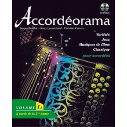 Accordéorama Vol1 + CD  ou Vol2 + CD