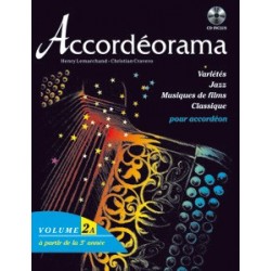 Accordéorama Vol1 + CD  ou Vol2 + CD