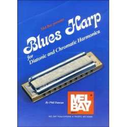 Blue Harp for diatonic and chromatic harmonica