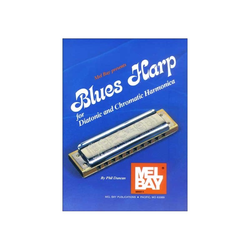 Blue Harp for diatonic and chromatic harmonica